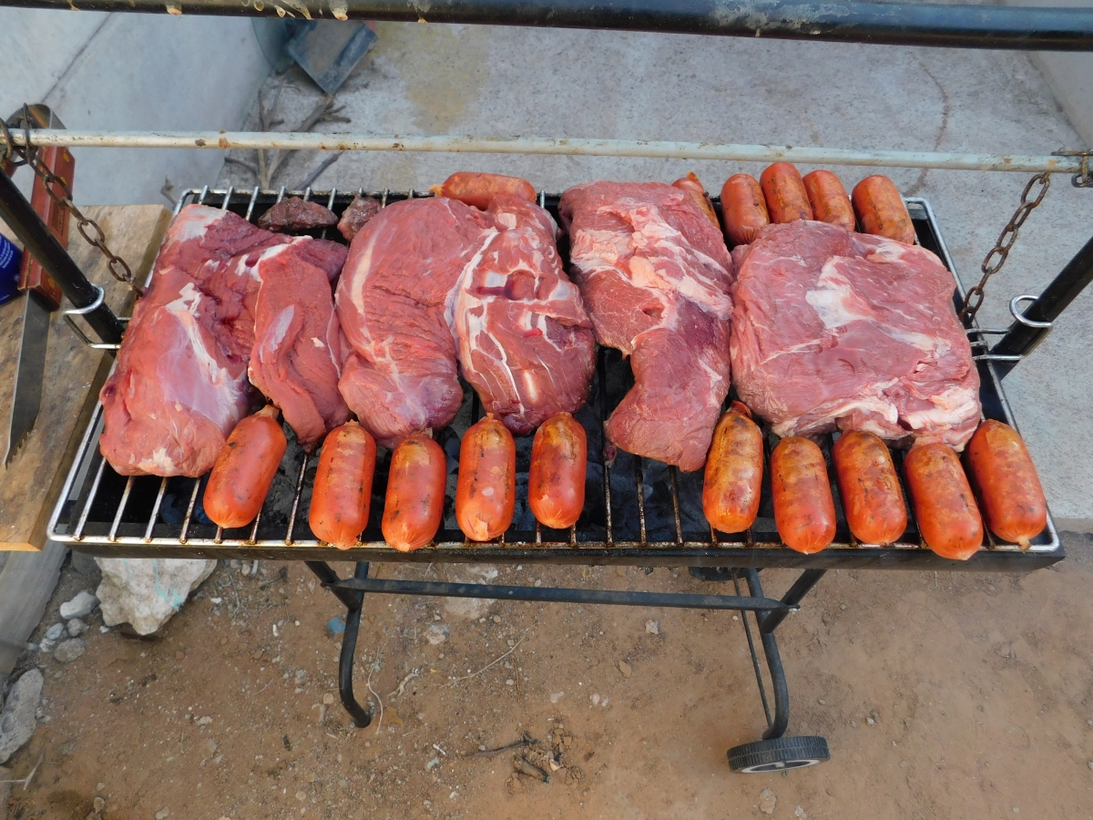 Que linda s ve la parrilla 