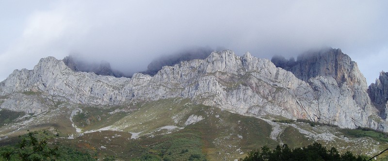 entre la niebla