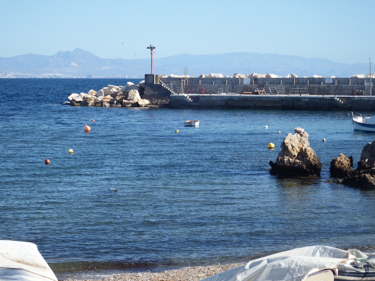 Muelle de atraque de las embarcaciones