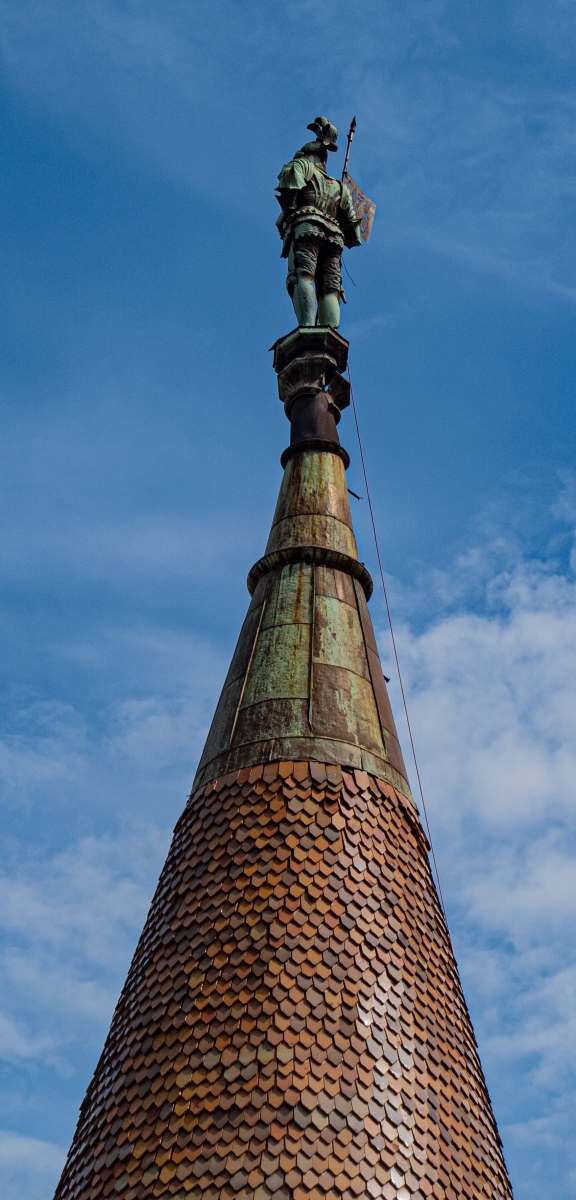 Detalle torre Castelul Corvinilor