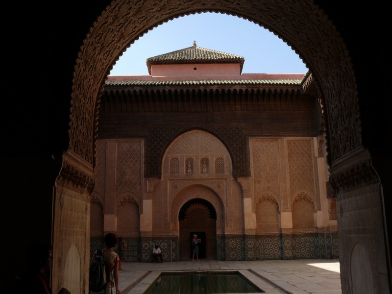 patio medersa Ben Youssef