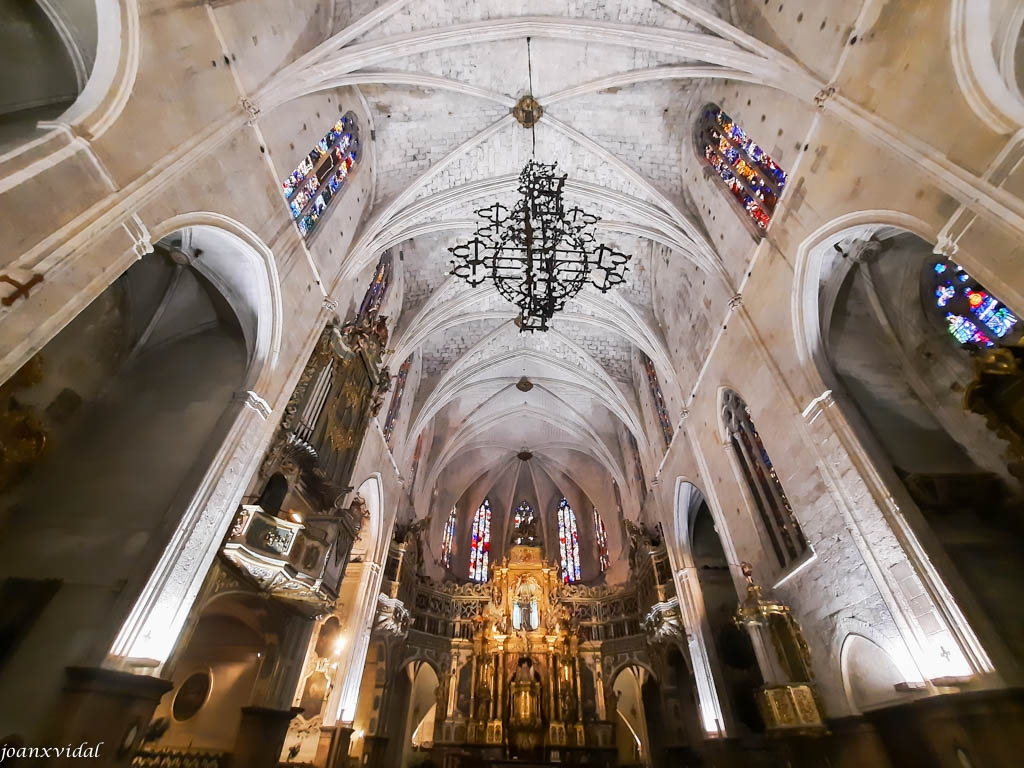 INTERIOR BASLICA DE SANT FRANFESC