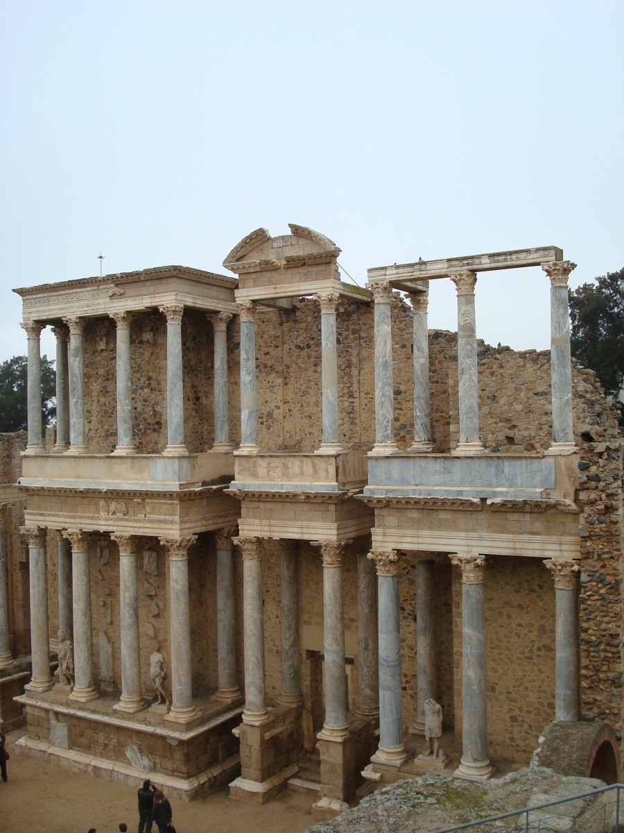 Merida: Teatro. Badajoz. Extremadura