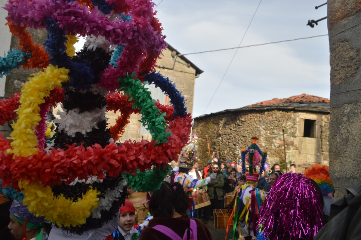 Entroido 2024. Foliada en Trabazos (Manzaneda)