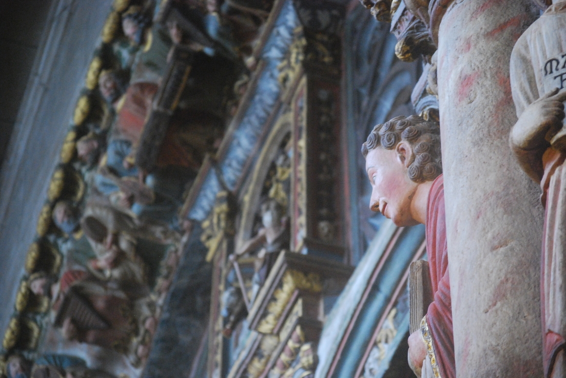 Catedral de Ourense: Prtico do Paraso. byJOM