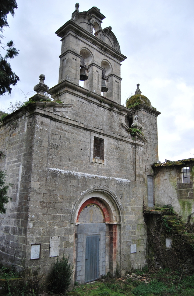 Mosteiro de San Paio de Abeleda. Castro Caldelas. Ribeira Sacra. Ourense