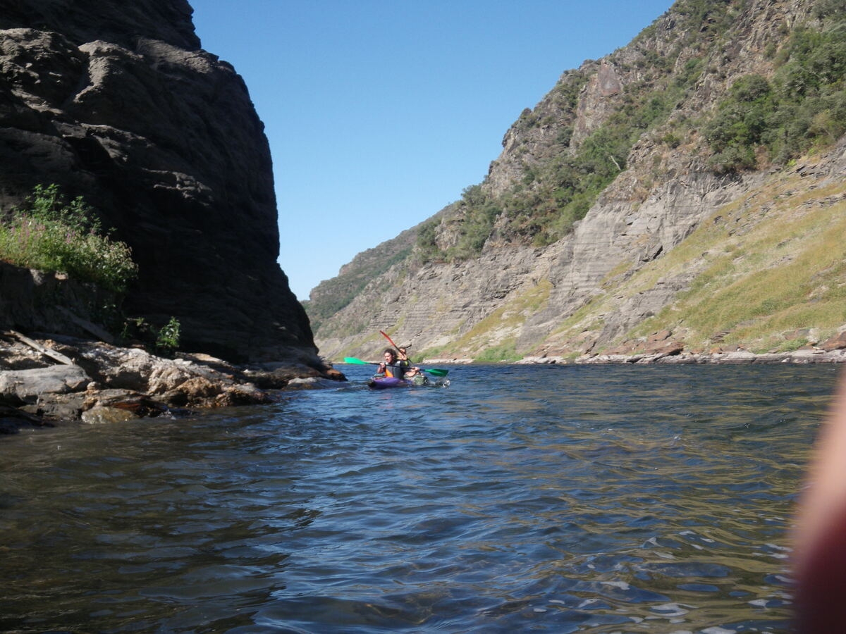 Vaciado Ro Sil. Ribeira Sacra. Castro Caldelas (Ourense)/sober (Lugo) Galicia