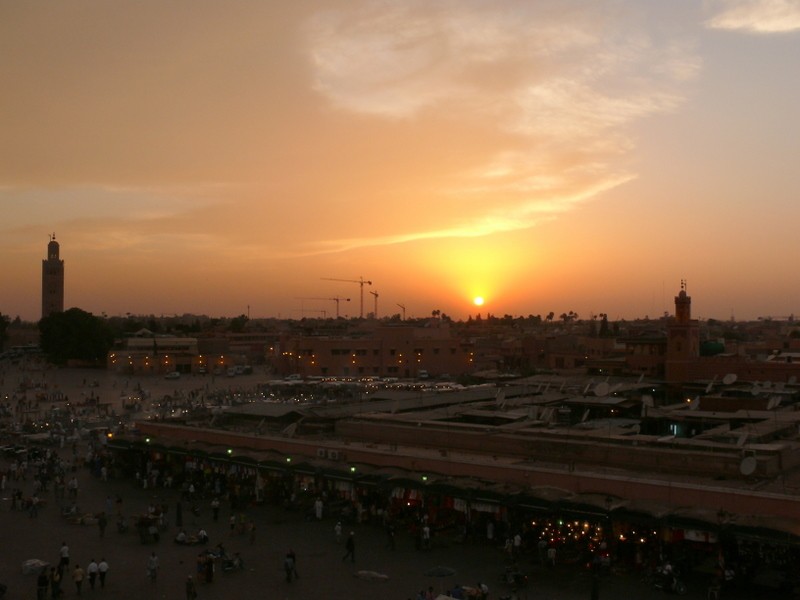 tejados de Marrakech