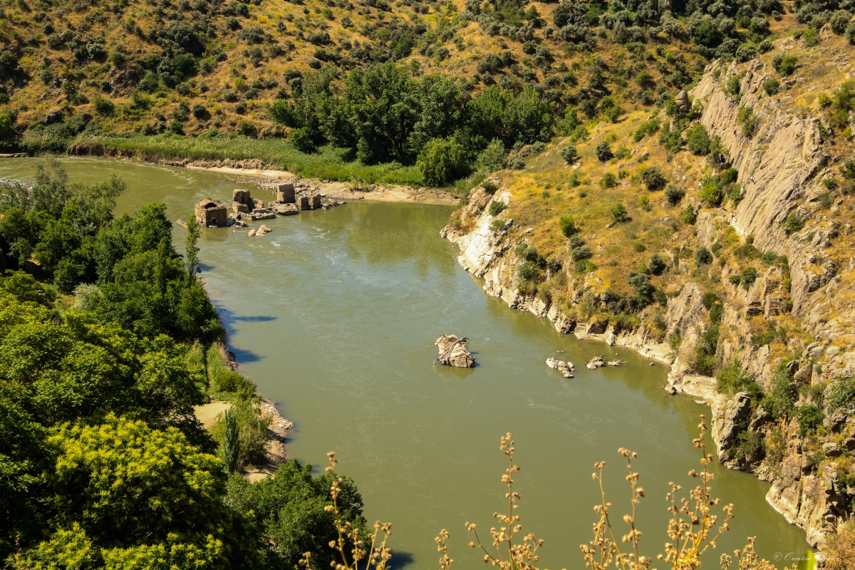 Ruinas en el Tajo