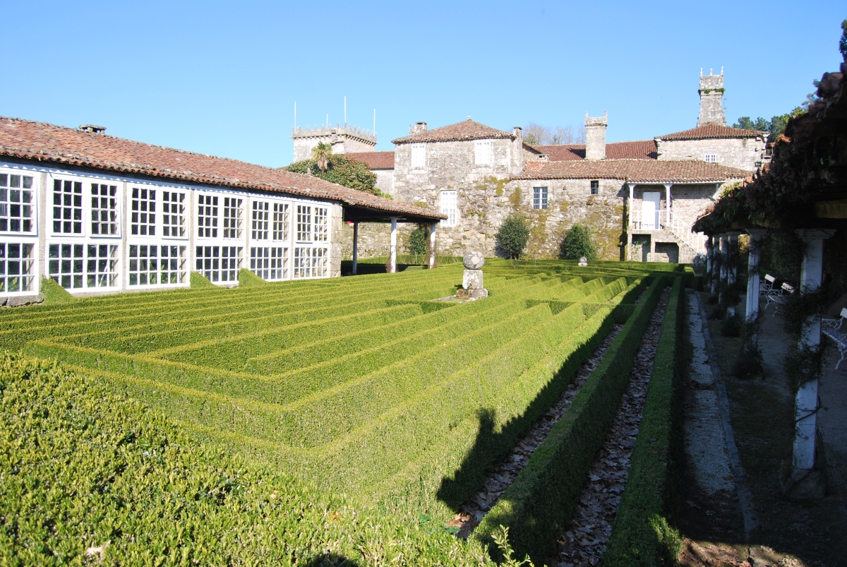 Pazo de Oca. A Estrada (Pontevedra). Rota da Camelia