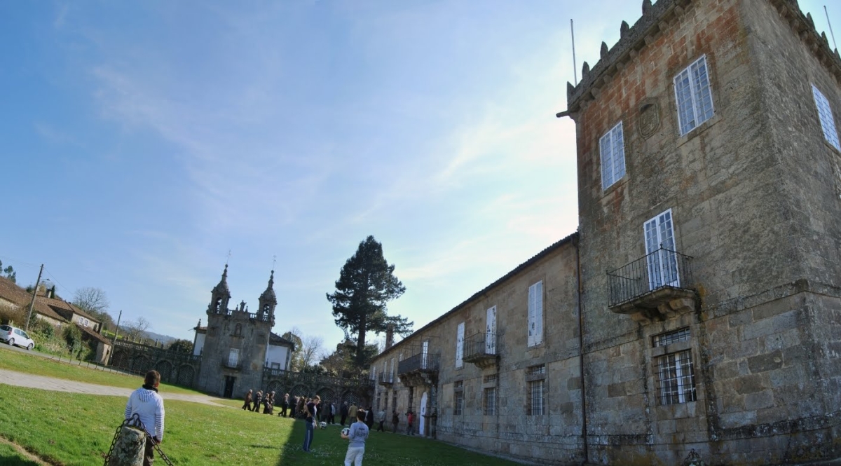 Pazo de Oca. A Estrada (Pontevedra). Rota da Camelia
