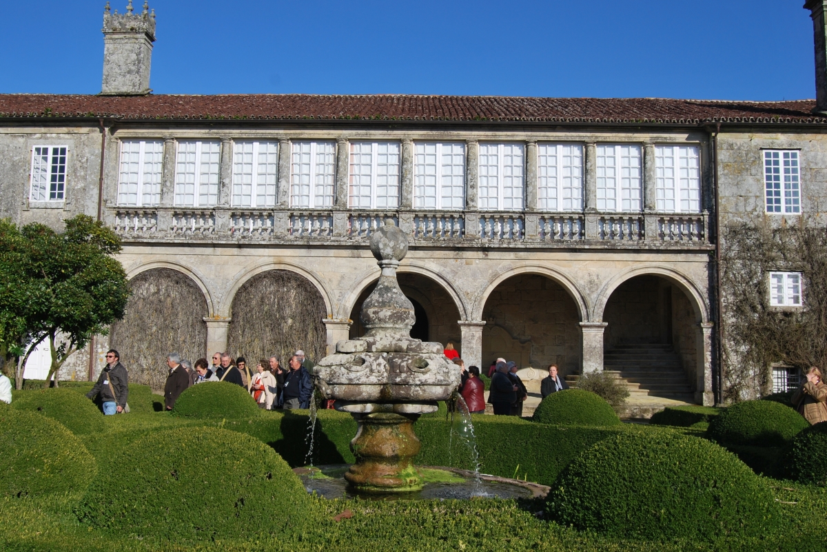 Pazo de Oca. A Estrada (Pontevedra). Rota da Camelia