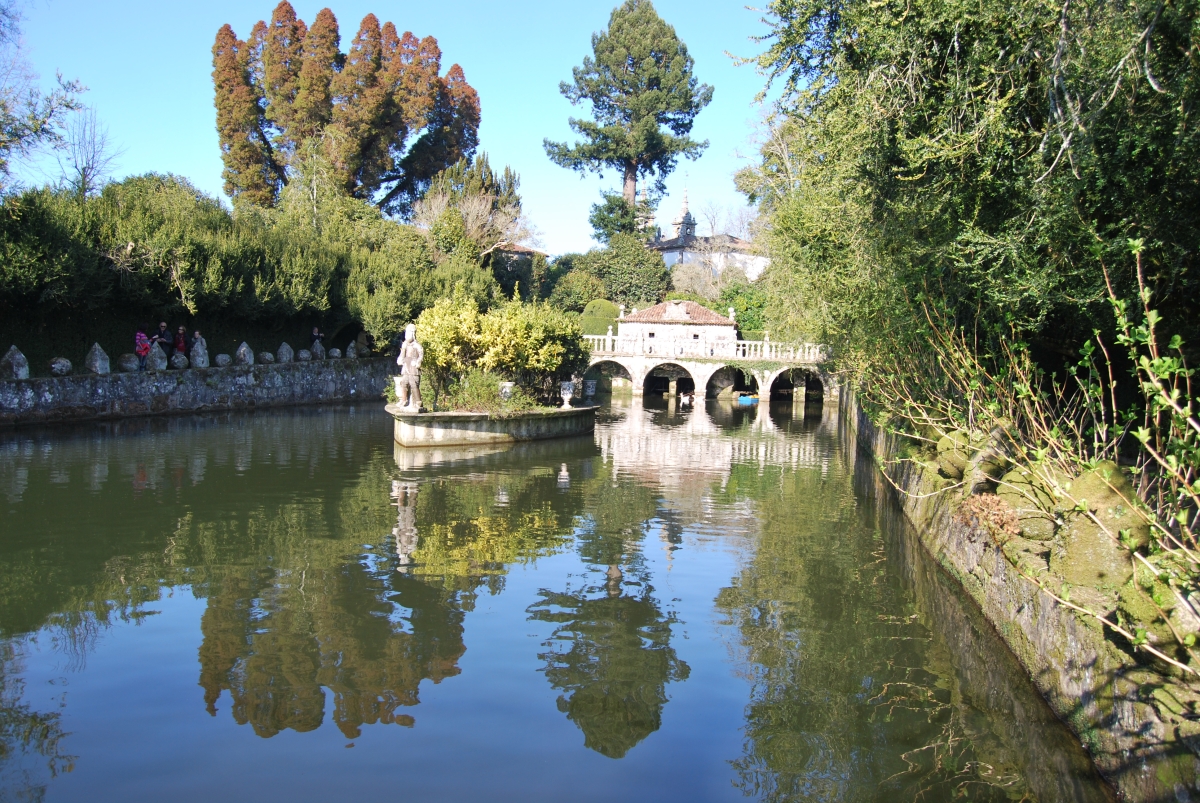 Pazo de Oca. A Estrada (Pontevedra). Rota da Camelia
