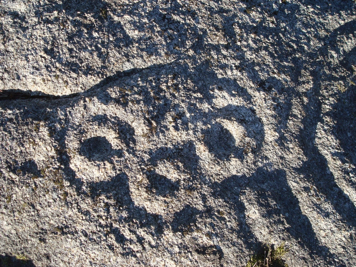 Petroglifos de Valongo. Cortegada. O ribeiro. Ourense