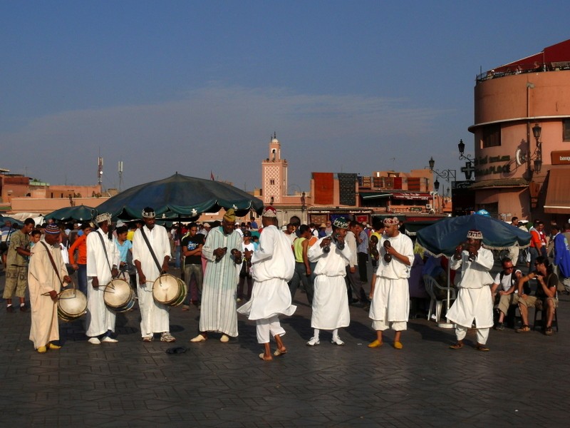 danza en Jema-el-Fna