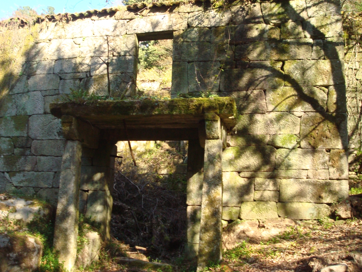 A Barca. Aldea despoboada. Cortegada. Ribeiro. Ourense. Galicia