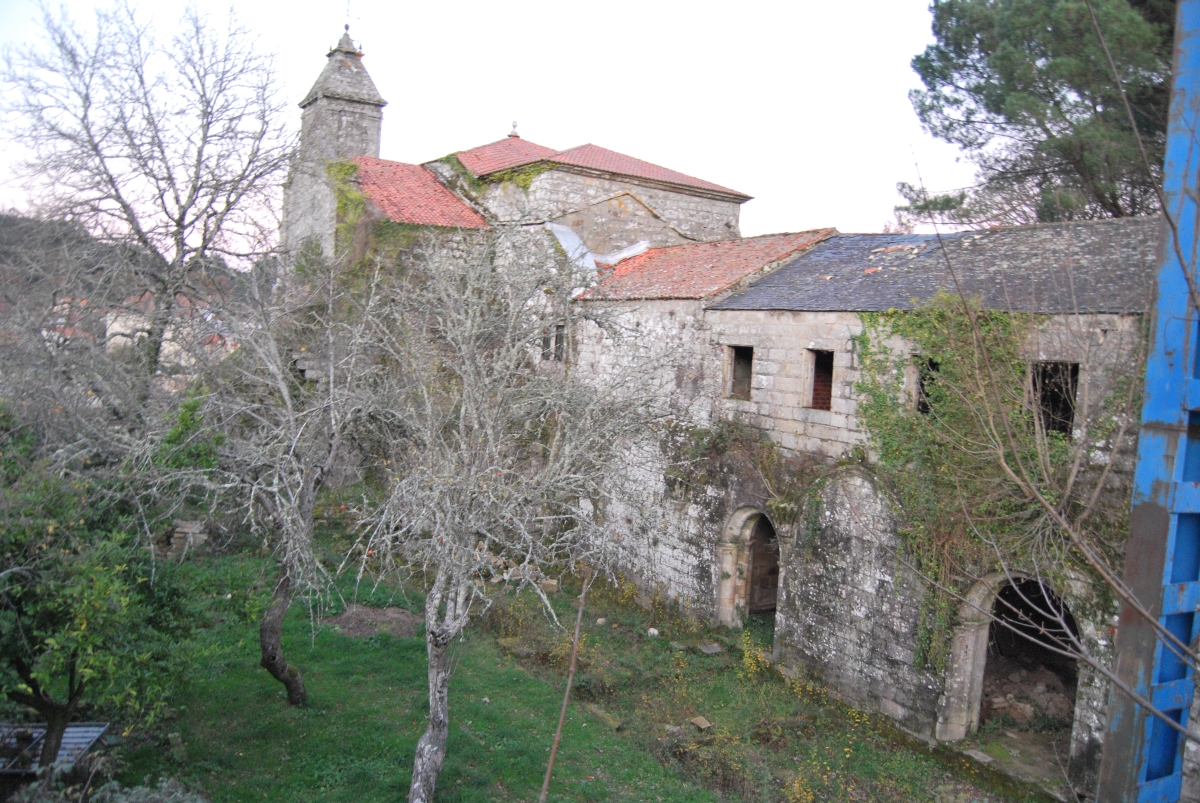 Mosteiro de Santa Mara de Meln. O Ribeiro. Ourense
