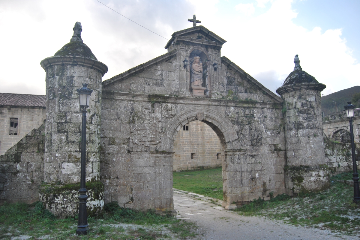 Mosteiro de Santa Mara de Meln. O Ribeiro. Ourense