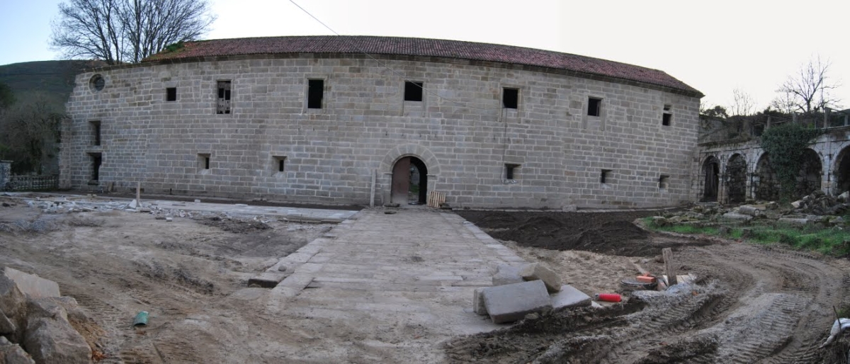 Mosteiro de Santa Mara de Meln. O Ribeiro. Ourense