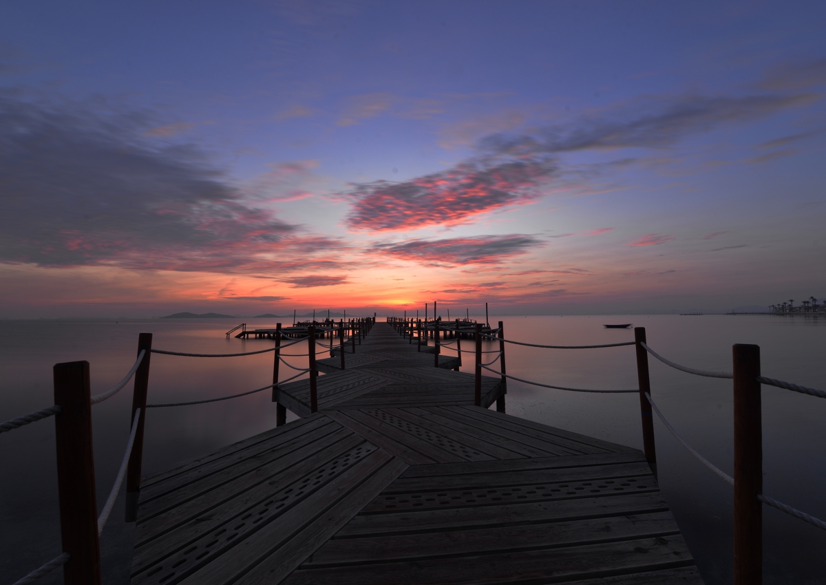 Amanecer playa los Urrutias 5