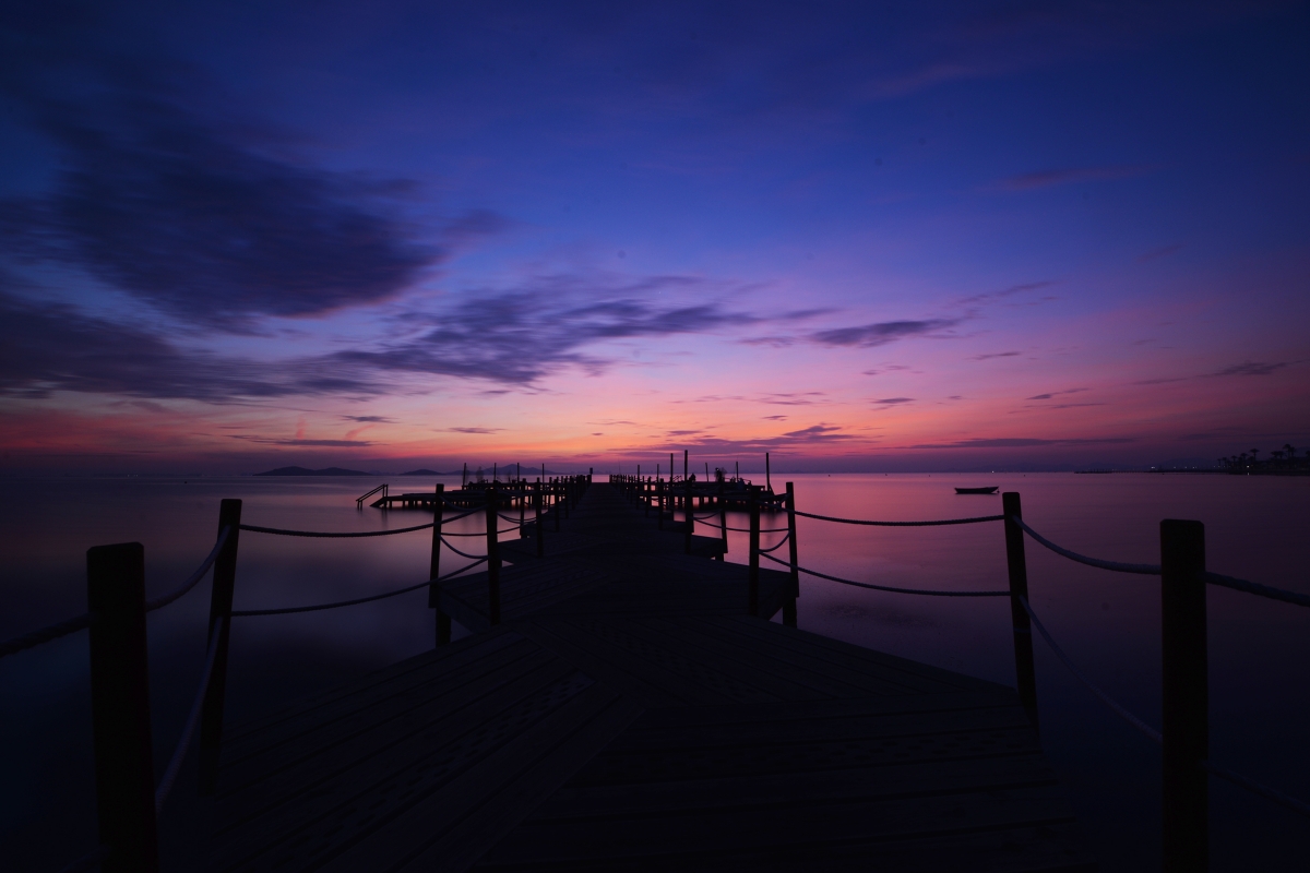 Amanecer playa los Urrutias 6