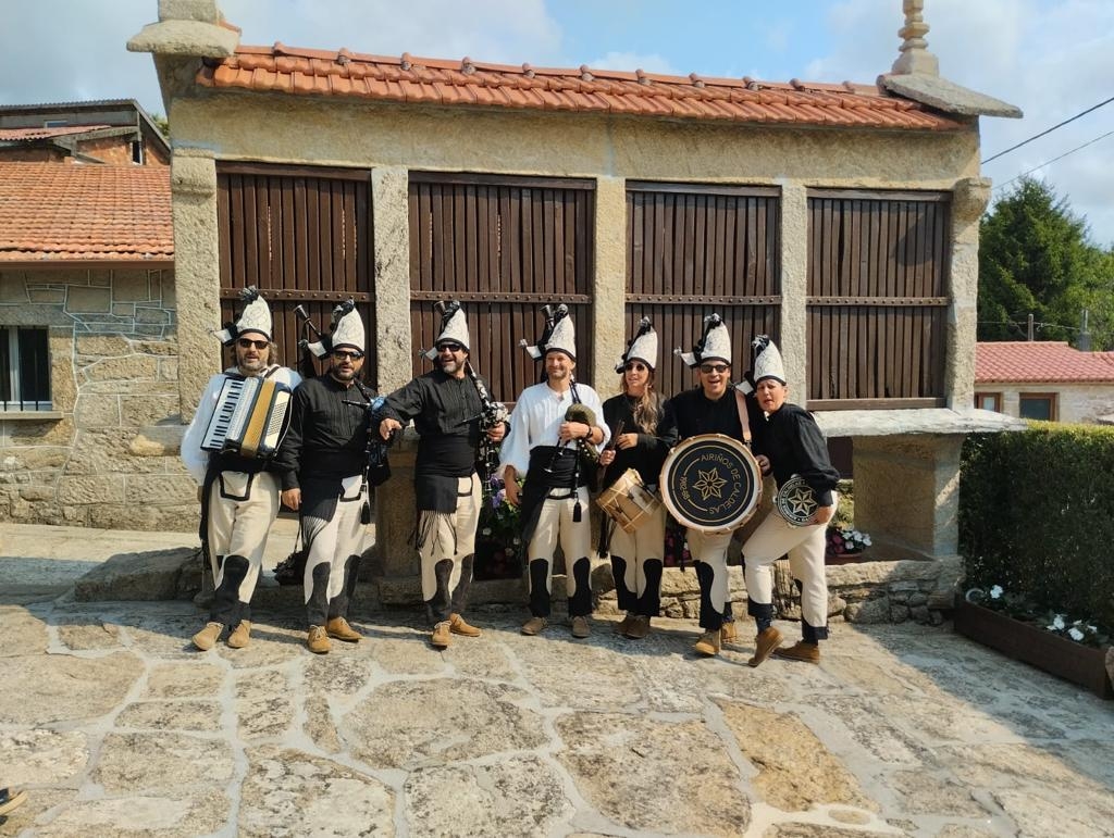 Airios de Caldelas. Gaiteiros. Ribeira Sacra. Ourense