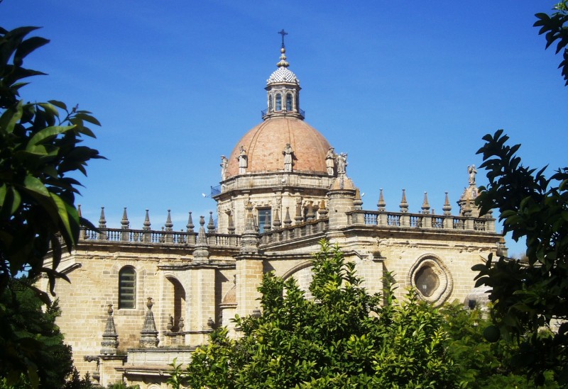 Catedral vista desde la Alameda Vieja