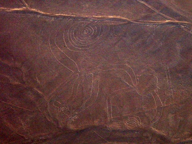 Lneas de Nazca: Mono