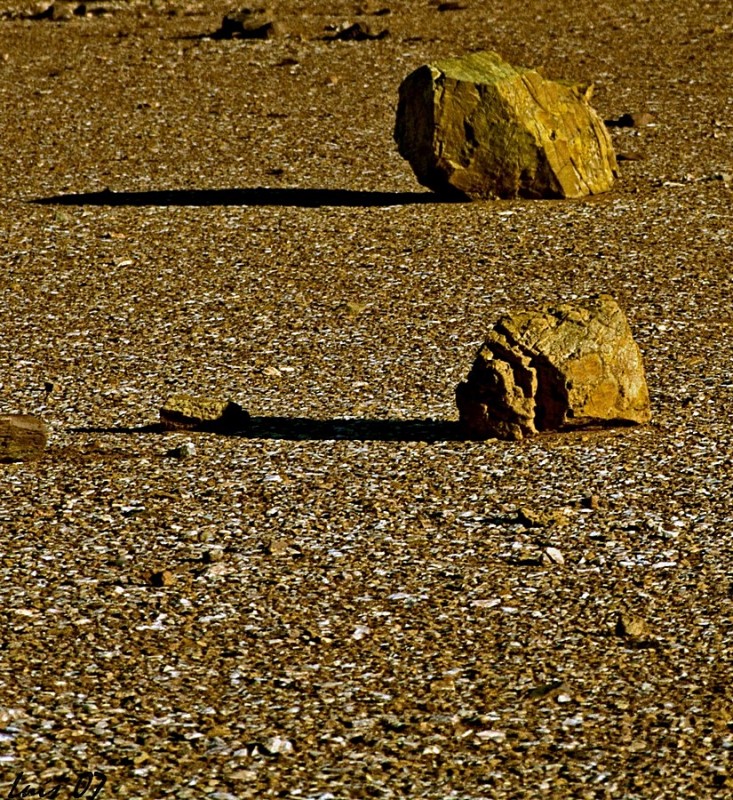 Piedras al sol