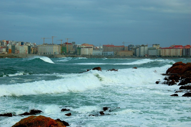 Fuerte oleaje