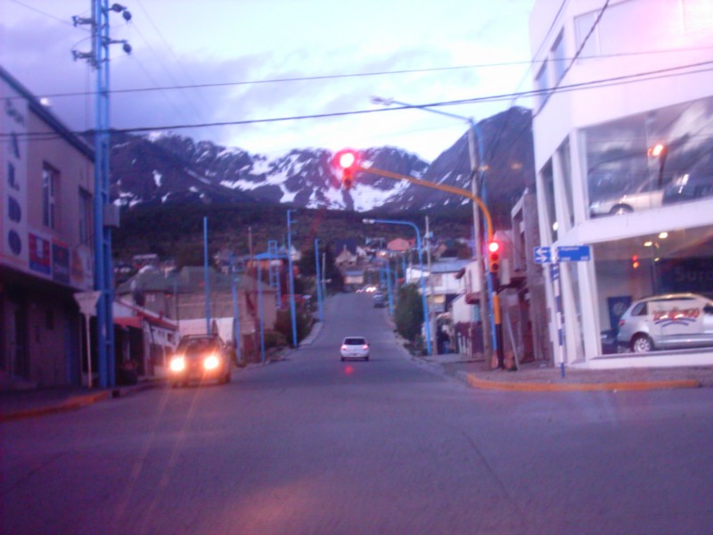 ushuaia  de noche