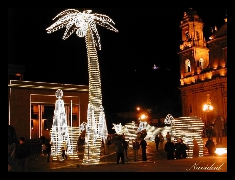 pesebre de luz