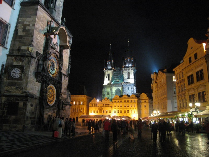 Noche en Praga