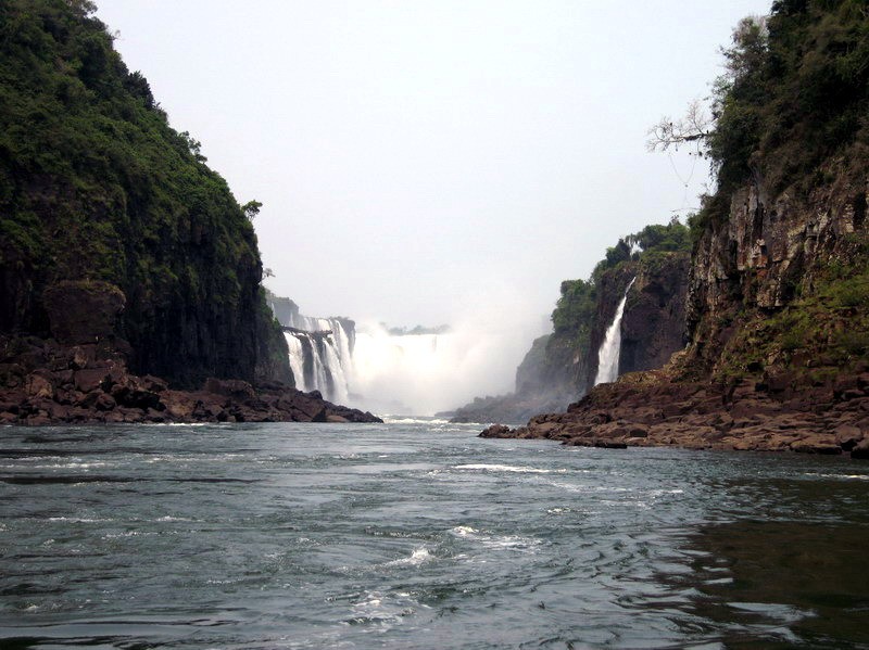 Iguaz desde el agua