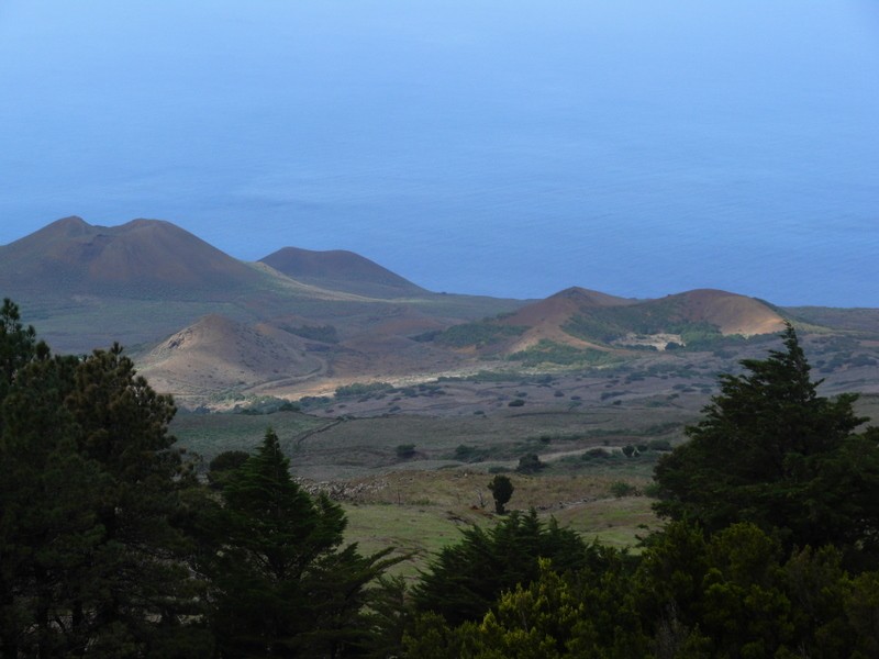 Conos volcnicos en La Dehesa