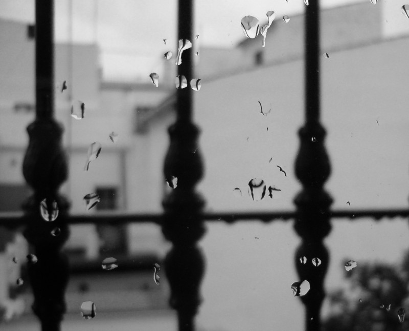 Lluvia en la ventana