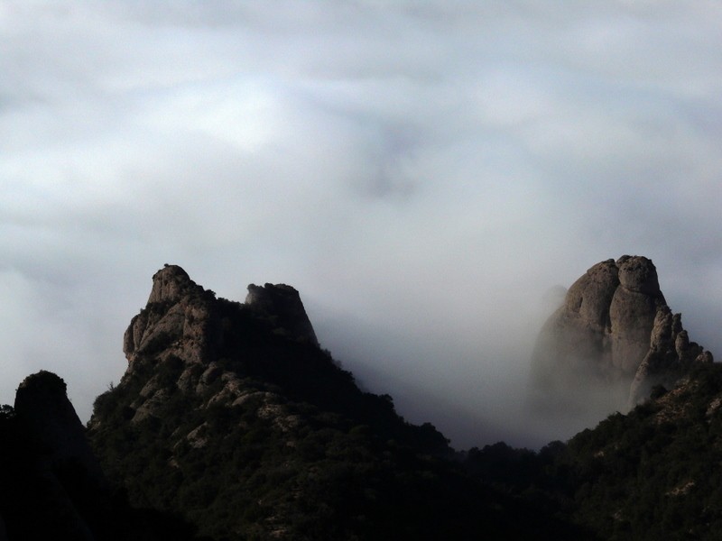 el abrazo con las nubes