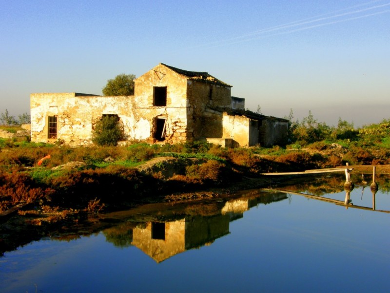 Reflejos en aguas de la Bahia