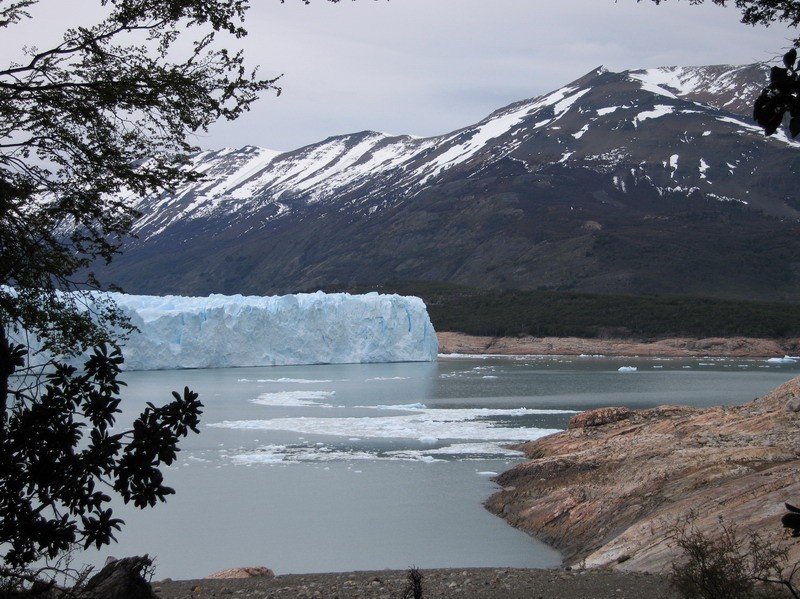 Frente del glaciar