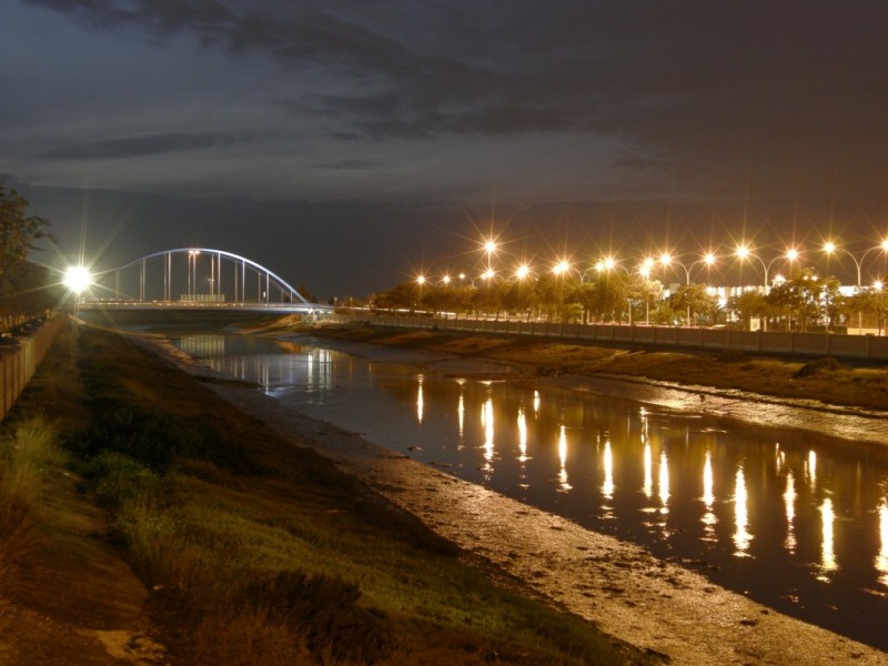 Rio Iro al anochecer