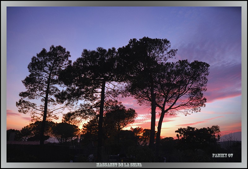 Un atardecer de invierno