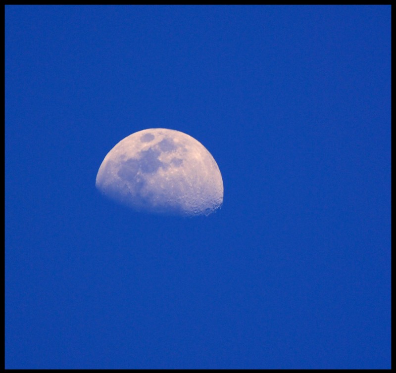 Luna de la tarde