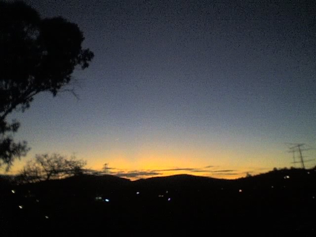 atardecer