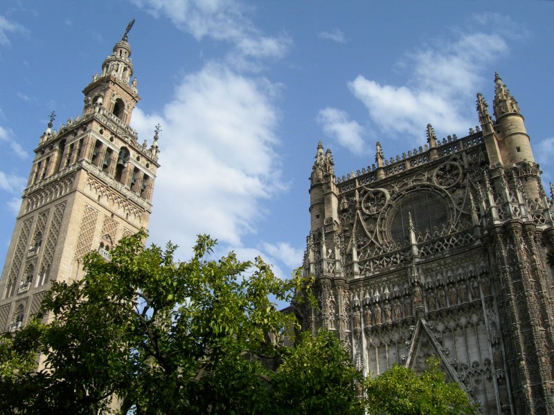Vista desde el Patio de los Naranjos