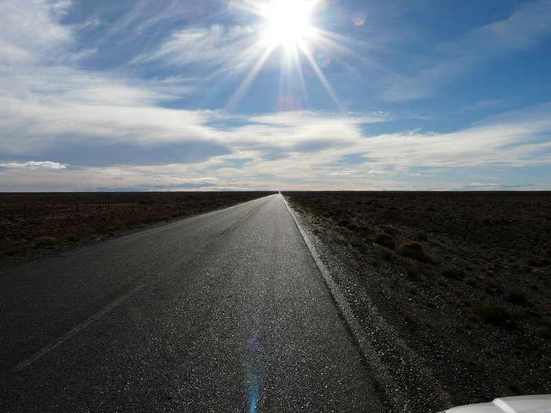 Carretera al infinito