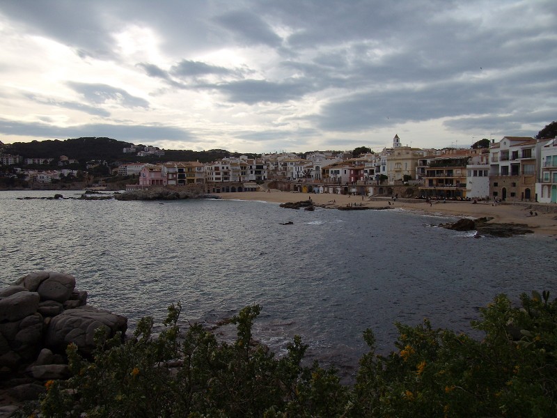 atardecer en Calella