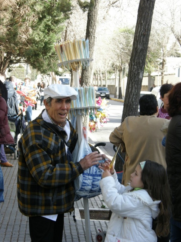 Vendedor de Pirulines de Semana Santa