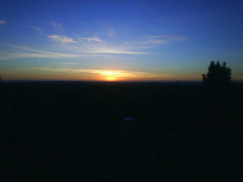 Atardecer en los Alerces Milenarios