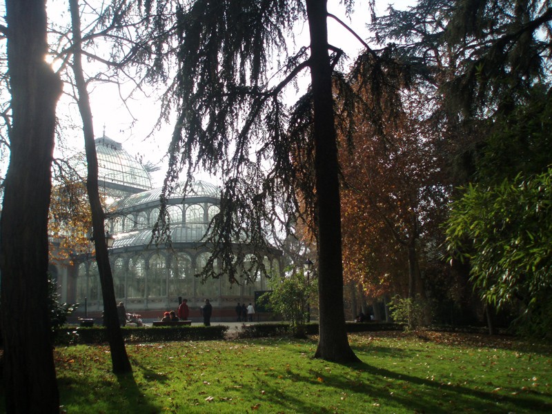 Jardn del Palacio de Cristal