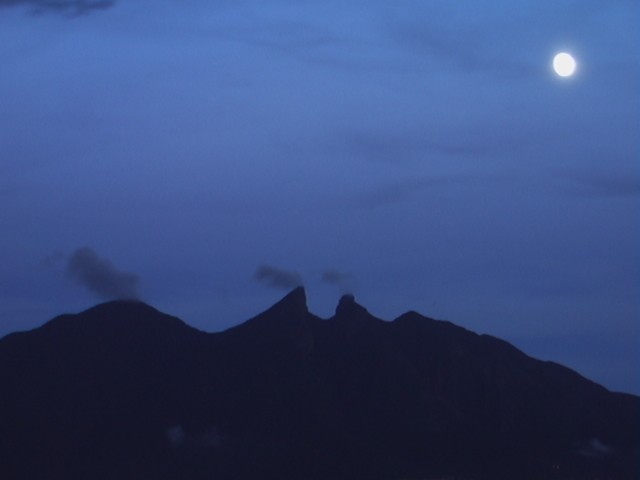 bajo la luz de la luna